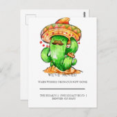 schattig Cactus thuis Briefkaart (Voorkant / Achterkant)