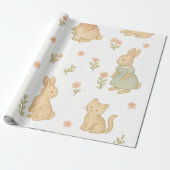 schattig cadeaupapier (Uitgerold)