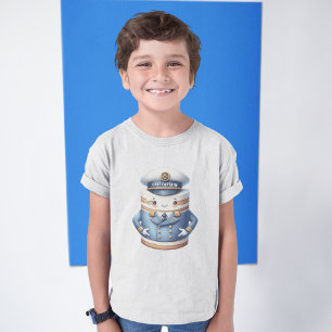 Schattig Cake Captain - Sweet Zeeen Adventure T-shirt
