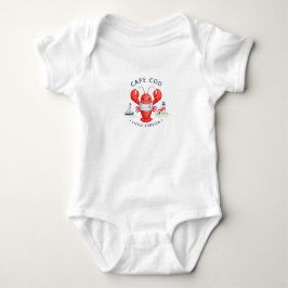 Schattig Cape Cod Kreeft Baby Body | New England Romper