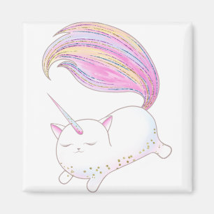 Schattig Caticorn Magneet