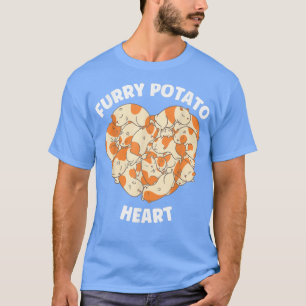 Schattig Cavia Hart Knuffel Aardappel Liefhebber 7 T-shirt