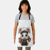 Schattig Chef Bunny met groente Schort (Insitu)