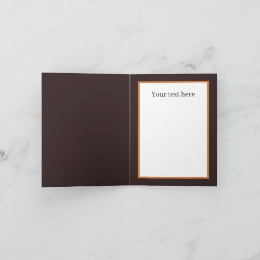 schattig chef-kok Panda dank u tekst toevoegen Bedankkaart (Binnen)