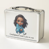 Schattig Chibi meisje met sneakers (Achterkant)