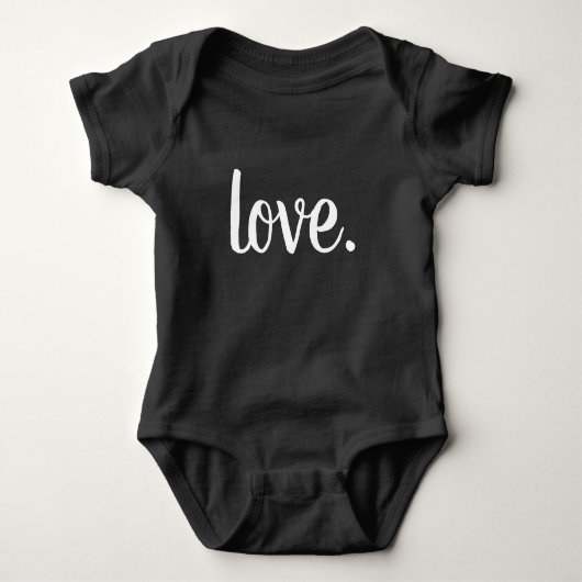 schattig chic LIEFDE. script | Romper (Voorkant)