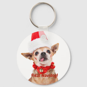 Schattig chihuahua   persoonlijk   humorus sleutelhanger