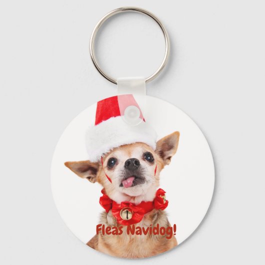 Schattig chihuahua | persoonlijk | humorus sleutelhanger (Voorkant)