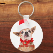 Schattig chihuahua | persoonlijk | humorus sleutelhanger (Voorkant)