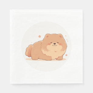 Schattig Chow Chow Classic T-shirt (10) Servet