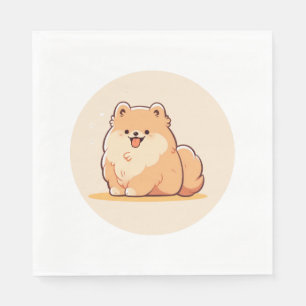 Schattig Chow Chow Classic T-shirt (5) Servet