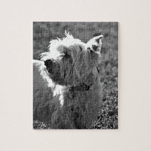Schattig Collectie Westie Terrier Legpuzzel (Verticaal)
