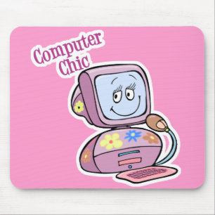 Schattig Computer Chic Ontwerp Muismat
