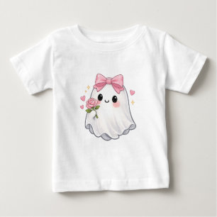 Schattig Coquette Spookje met Roze Strik, Roos Hal