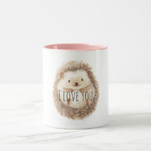 Schattig Crème Egeltje Mok