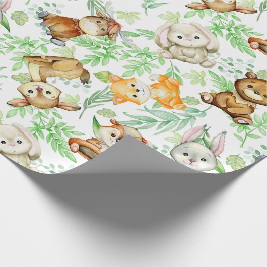 Schattig Critters die papier verpakken (Hoek)