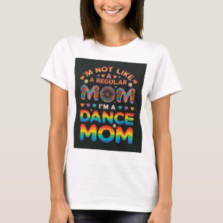 schattig dansmoeder t-shirt
