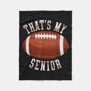 Schattig, dat is mijn senior daar football moeder fleece deken