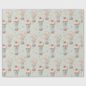 Schattig deerpapier cadeaupapier (Vlak)