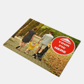 Schattig! Deurmat - gepersonaliseerd - 18" x 24" (Schuin)