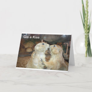 schattig dier foto's kaart