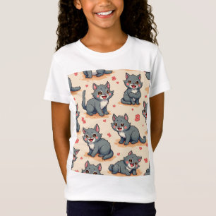 schattig dier karakter T-Shirt