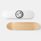 schattig dier skateboard (Horizontaal)