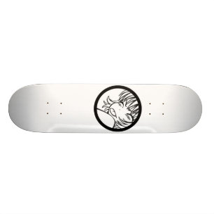schattig dier skateboard