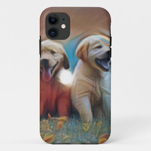Schattig Dog Artwork Case-Mate iPhone Case (Achterkant)
