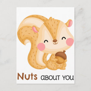 Schattig Eekhoorn Briefkaart