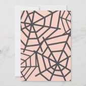 Schattig 'een beetje BOO is bijna te doen' Meisje  Kaart (Achterkant)