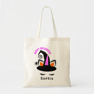 Schattig Eenhoorn Halloween Snoep Trick or Treat Tote Bag