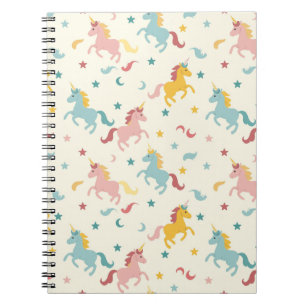Schattig eenhoorn notitieboek