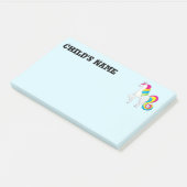 Schattig Eenhoorn Post-it® Notes (Schuin)