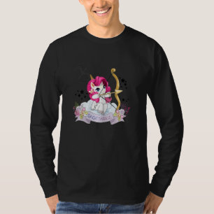 Schattig Eenhoorn Sterrenbeeld Boogschutter Horosc T-shirt