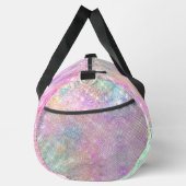 schattig eenhoornroze monogram plunjezak (Rechts)