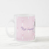 Schattig Eerste Heilige Communie kleine meisje naa Matglas Koffiemok (Links)