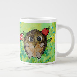 Schattig Egeltje Extra Grote Beker
