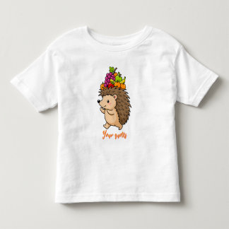 Schattig Egeltje met Vers Fruit Kinder Shirts