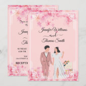 schattig elegant modern, eenvoudig stijlvol budget kaart (Voorkant / Achterkant)