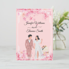 schattig elegant modern, eenvoudig stijlvol budget kaart