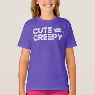 Schattig en eng - Halloween T-shirt