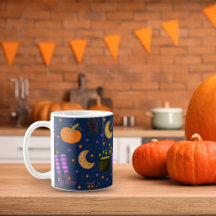 Schattig en grillig Halloween-patroon