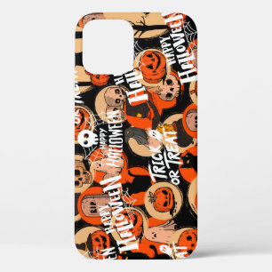 Schattig & eng Halloween griezelige sfeer iPhone 12 Hoesje