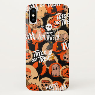 Schattig & eng Halloween griezelige sfeer iPhone X Hoesje