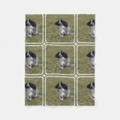 Schattig Engels Cocker Spaniel Fleece Deken (Voorkant)