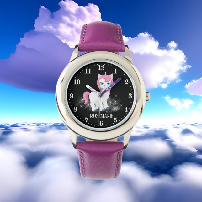 schattig Fantasy unicorn, noem maar op Horloge (Creator heeft geüpload)
