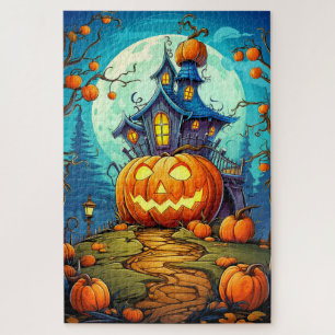 Schattig Festief Huis van de Geest Gelukkig Hall Legpuzzel