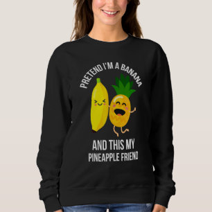 Schattig Fruit Doe alsof ik een banaan ben en dit Trui