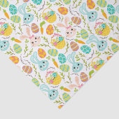 schattig gebarsten paaspatroon tissuepapier (Detail)